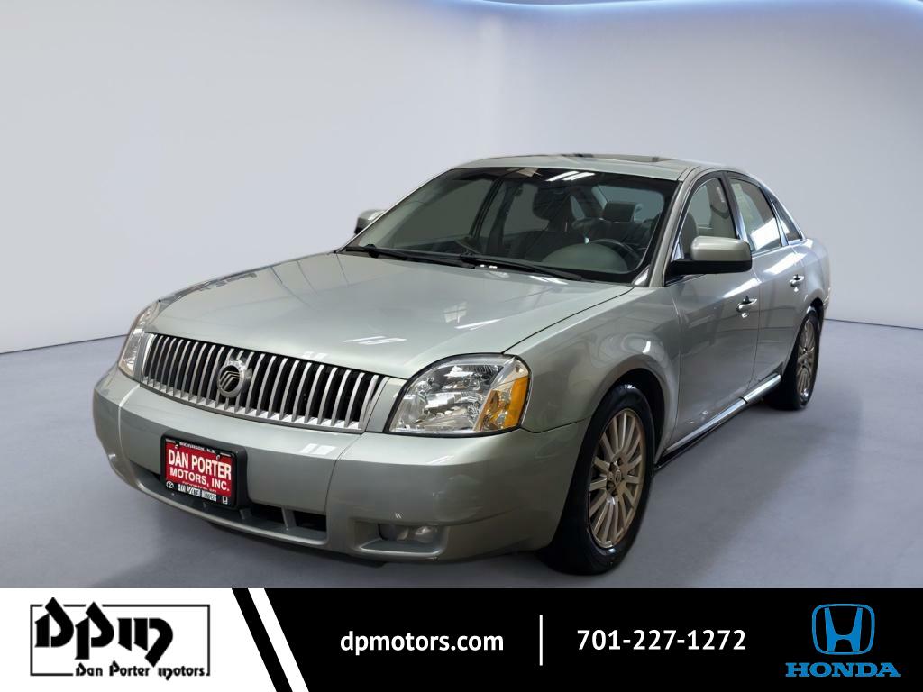 2006 Mercury Montego Premier Sedan Front-Wheel Drive 6-Speed Automatic