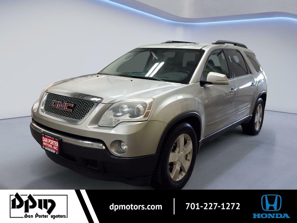 Liquid Silver Metallic 2008 GMC Acadia SLT-2 AWD SUV / Crossover All-Wheel Drive 6-Speed Automatic