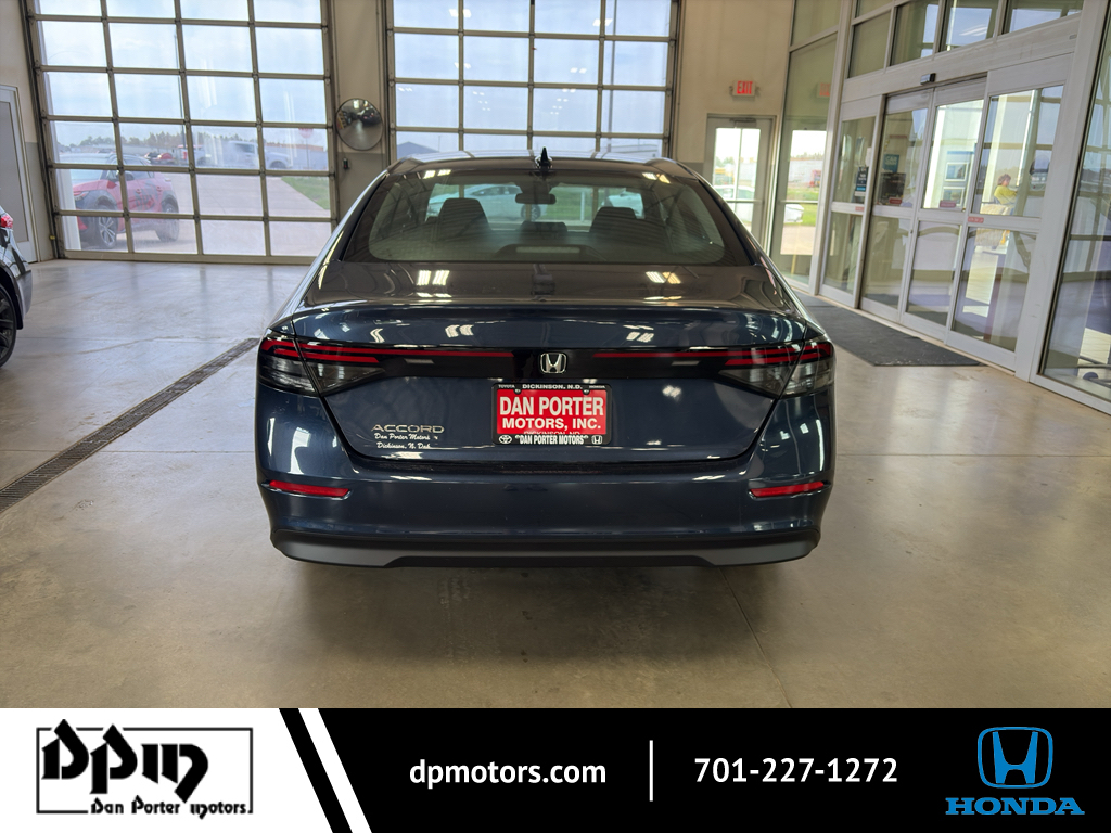 Canyon River Blue Metallic 2026 Honda Accord SE FWD Sedan Front-Wheel Drive Continuously Variable Transmission