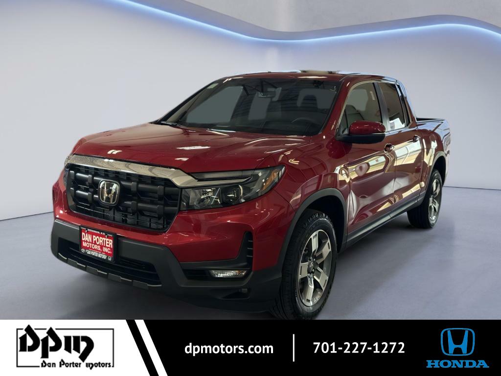 Radiant Red Metallic II 2026 Honda Ridgeline Pickup Truck All-Wheel Drive 9-Speed Automatic