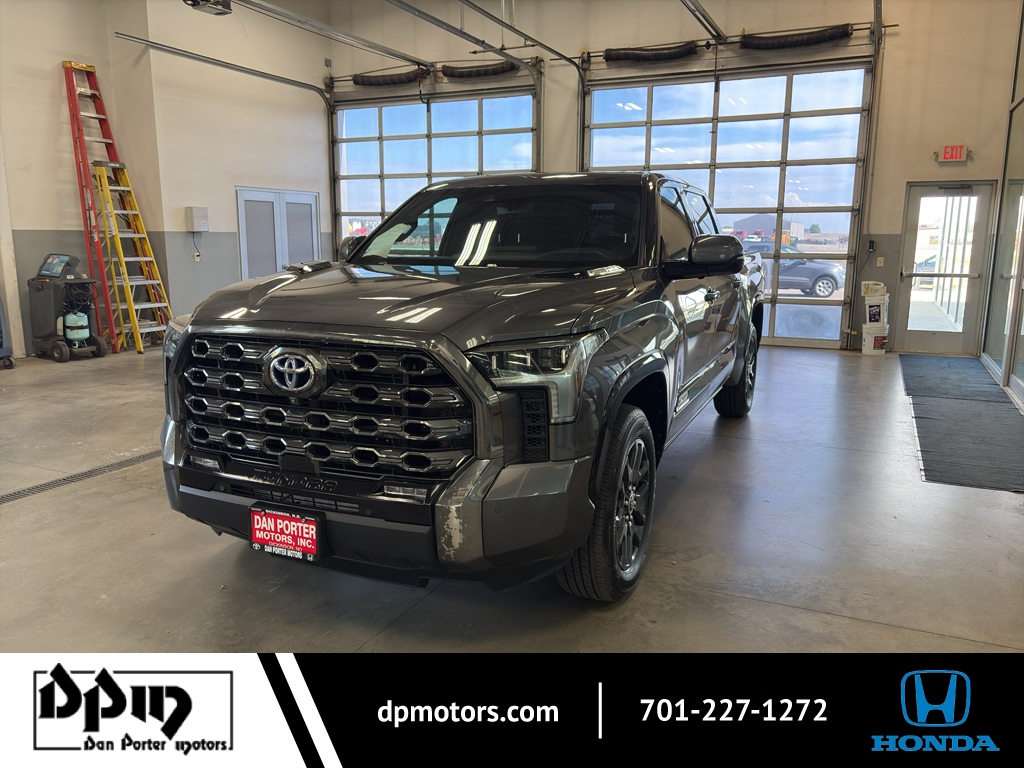 Magnetic Gray Metallic 2023 Toyota Tundra Hybrid Pickup Truck Four-Wheel Drive Automatic