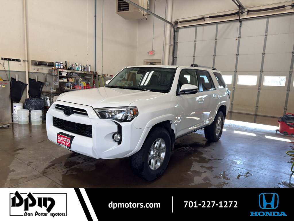 Super White 2020 Toyota 4Runner SUV / Crossover Four-Wheel Drive 5-Speed Automatic