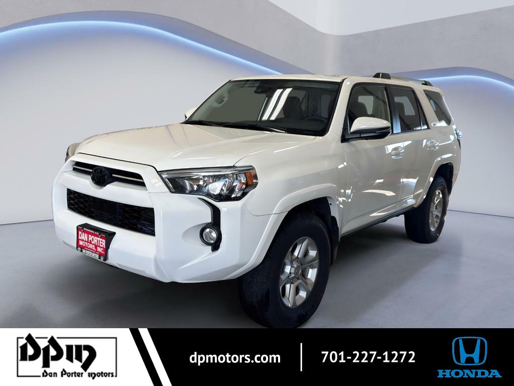 Super White 2020 Toyota 4Runner SUV / Crossover Four-Wheel Drive 5-Speed Automatic