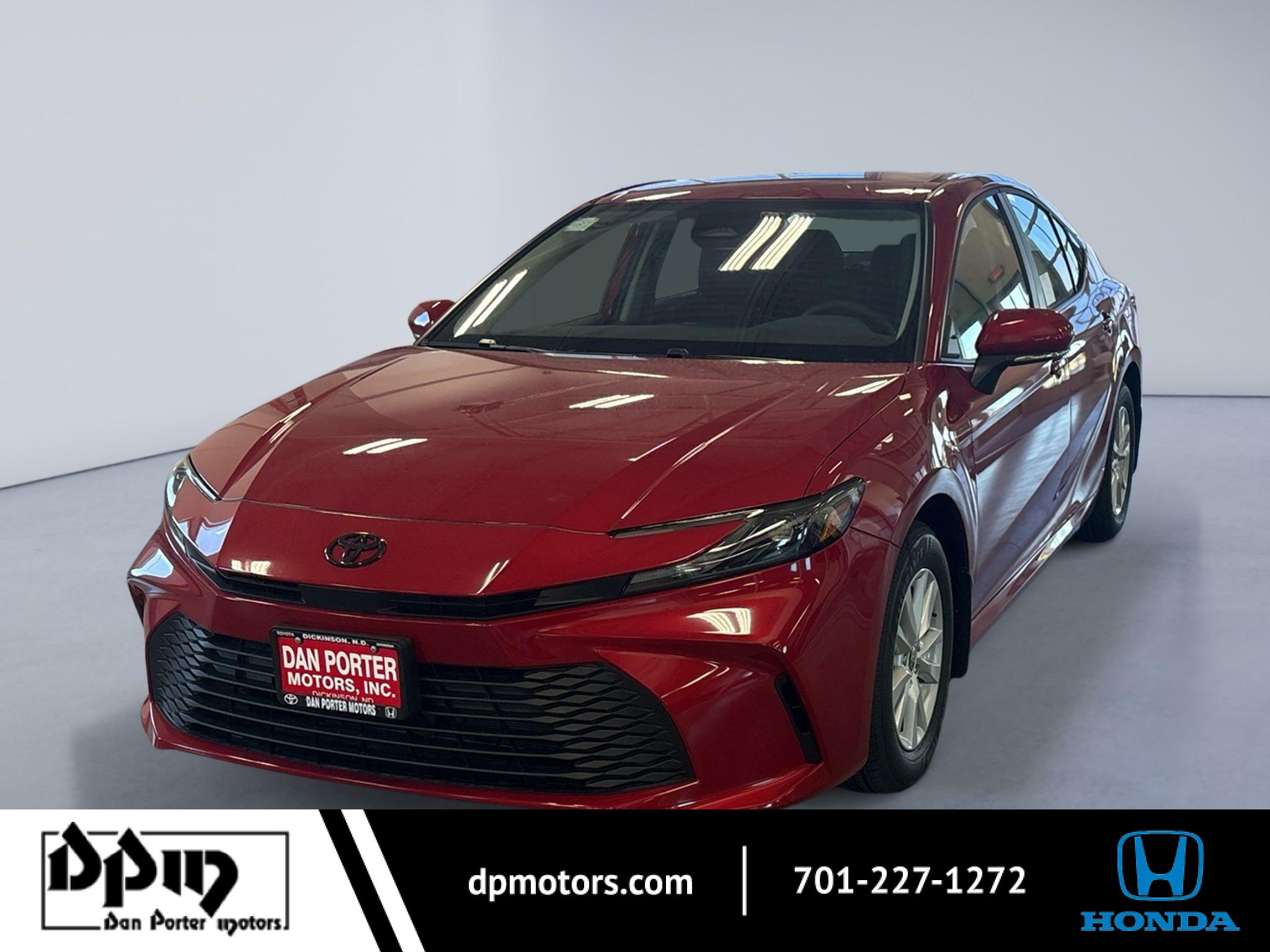 Supersonic Red 2026 Toyota Camry Sedan All-Wheel Drive Continuously Variable Transmission