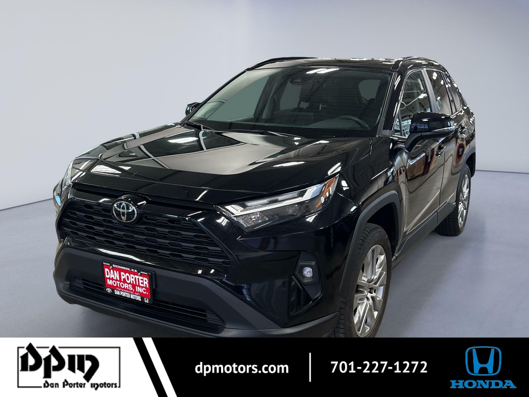 Midnight Black Metallic 2024 Toyota RAV4 SUV / Crossover All-Wheel Drive 8-Speed Automatic